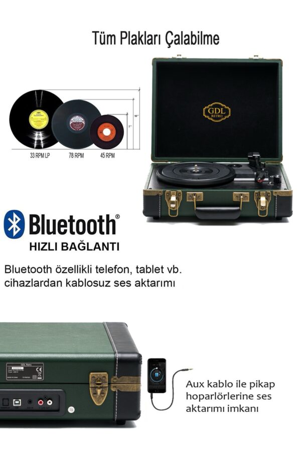 Gramofon-val oxuducu | retro pikap GDL | Nostolji musiqi - Image 8
