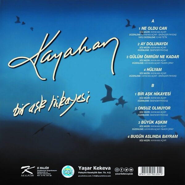 Kayahan ( Bir Aşk Hikayesi ) plak (Vinyl) Plastinka LP - Image 2