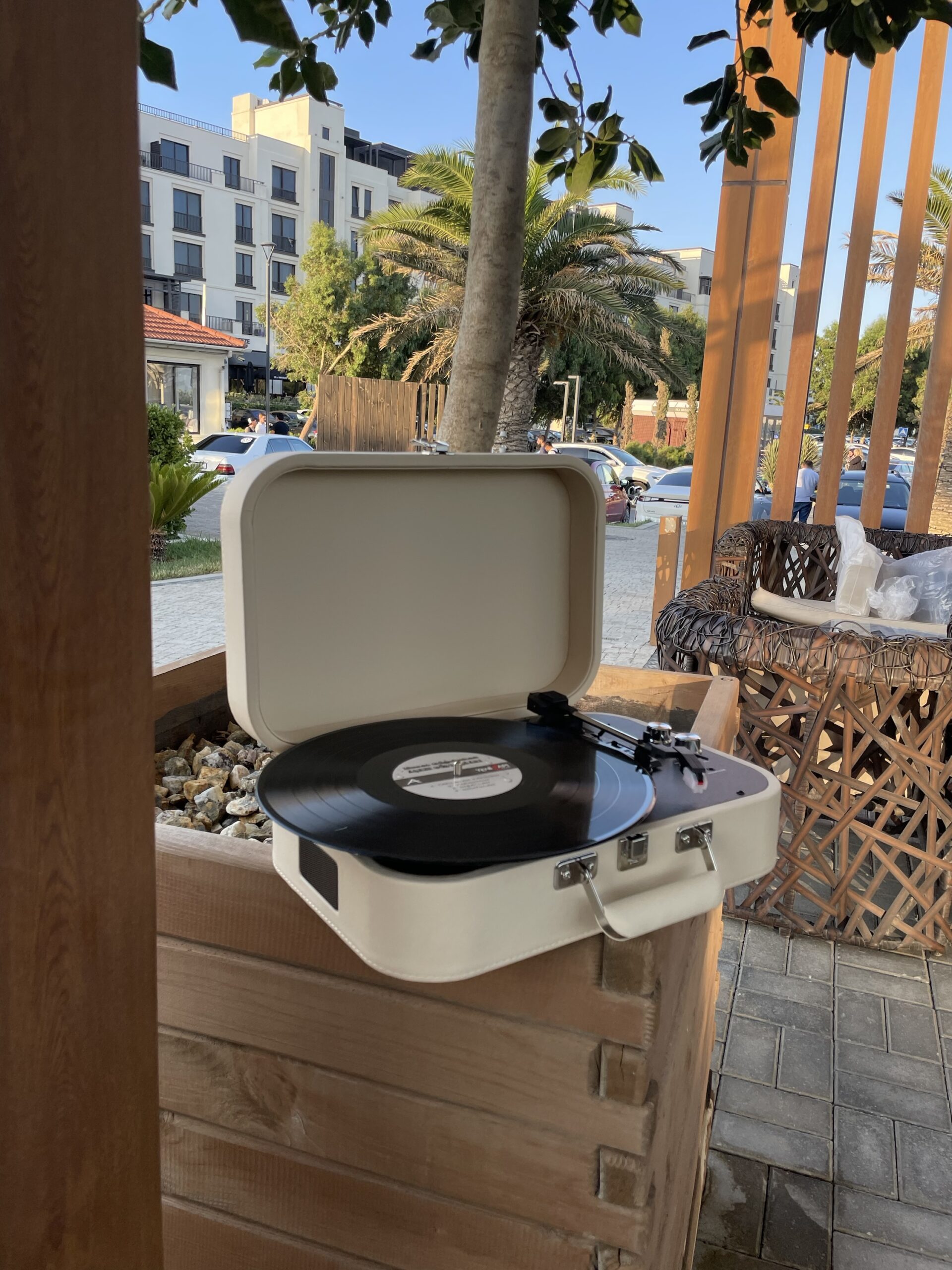 Gramofon-val oxuducu | retro pikap | Nostolji musiqi Bəyaz Oval - Image 3