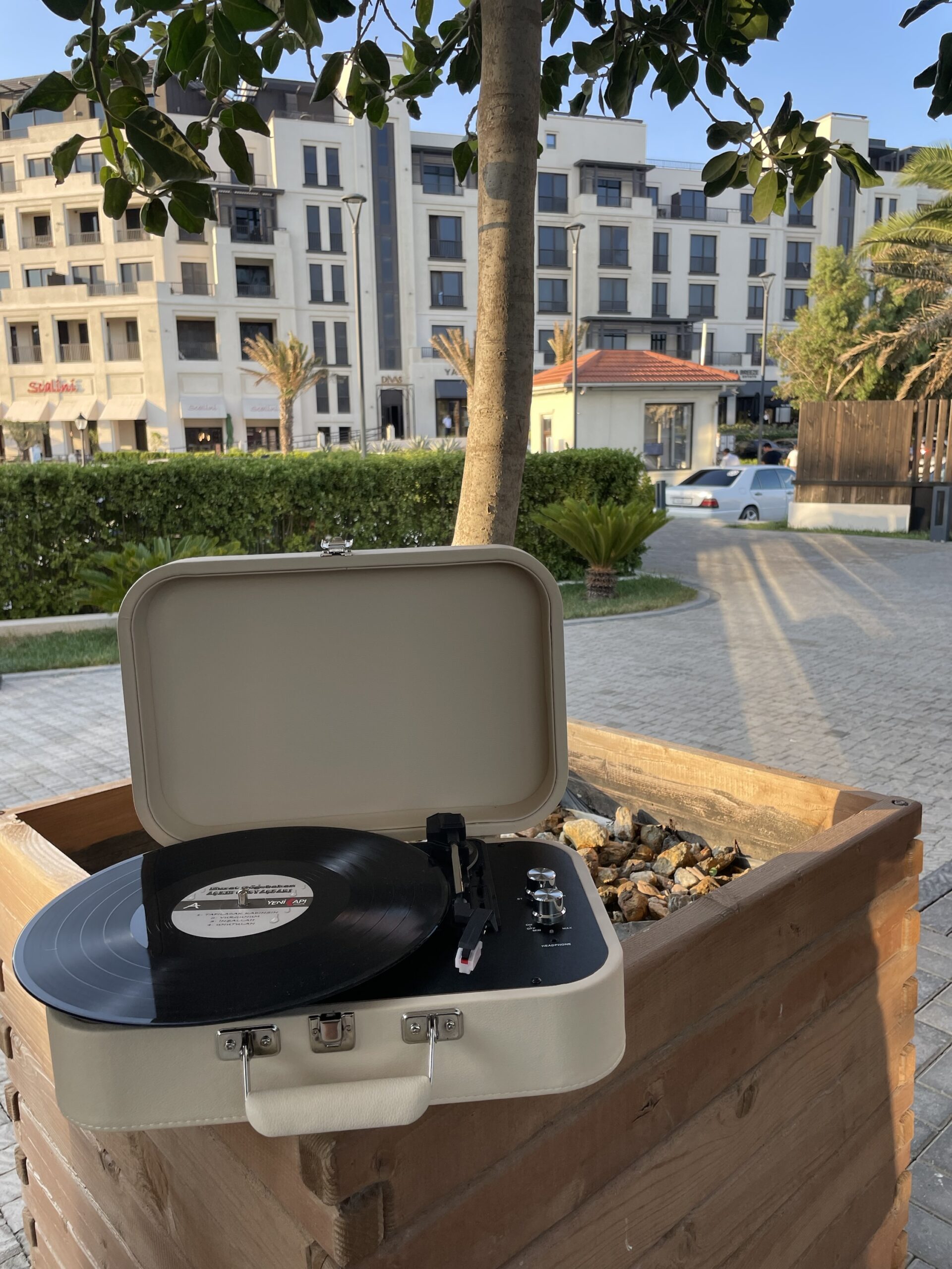 Gramofon-val oxuducu | retro pikap | Nostolji musiqi Bəyaz Oval - Image 7