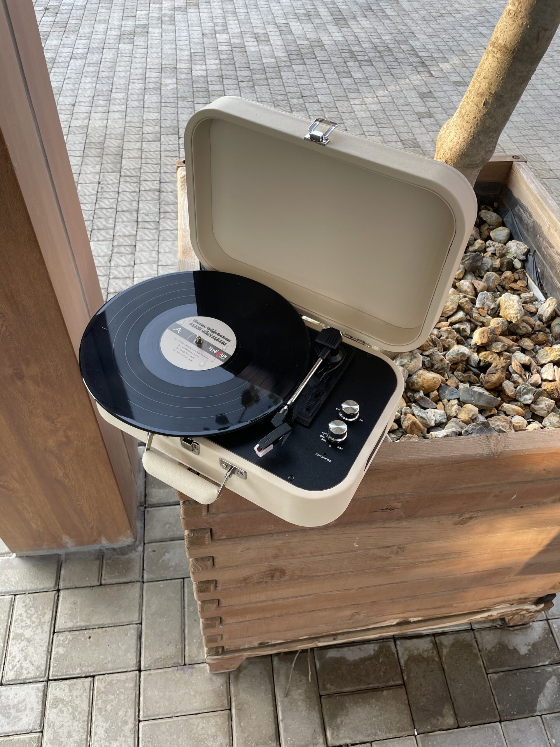 Gramofon-val oxuducu | retro pikap | Nostolji musiqi Bəyaz Oval - Image 2