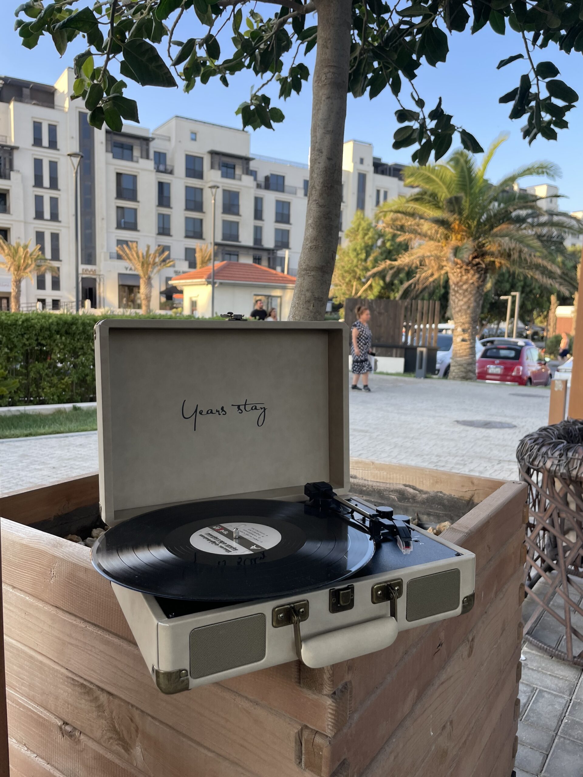 Gramofon-val oxuducu | retro pikap | Nostolji musiqi çirkli bəyaz - Image 4