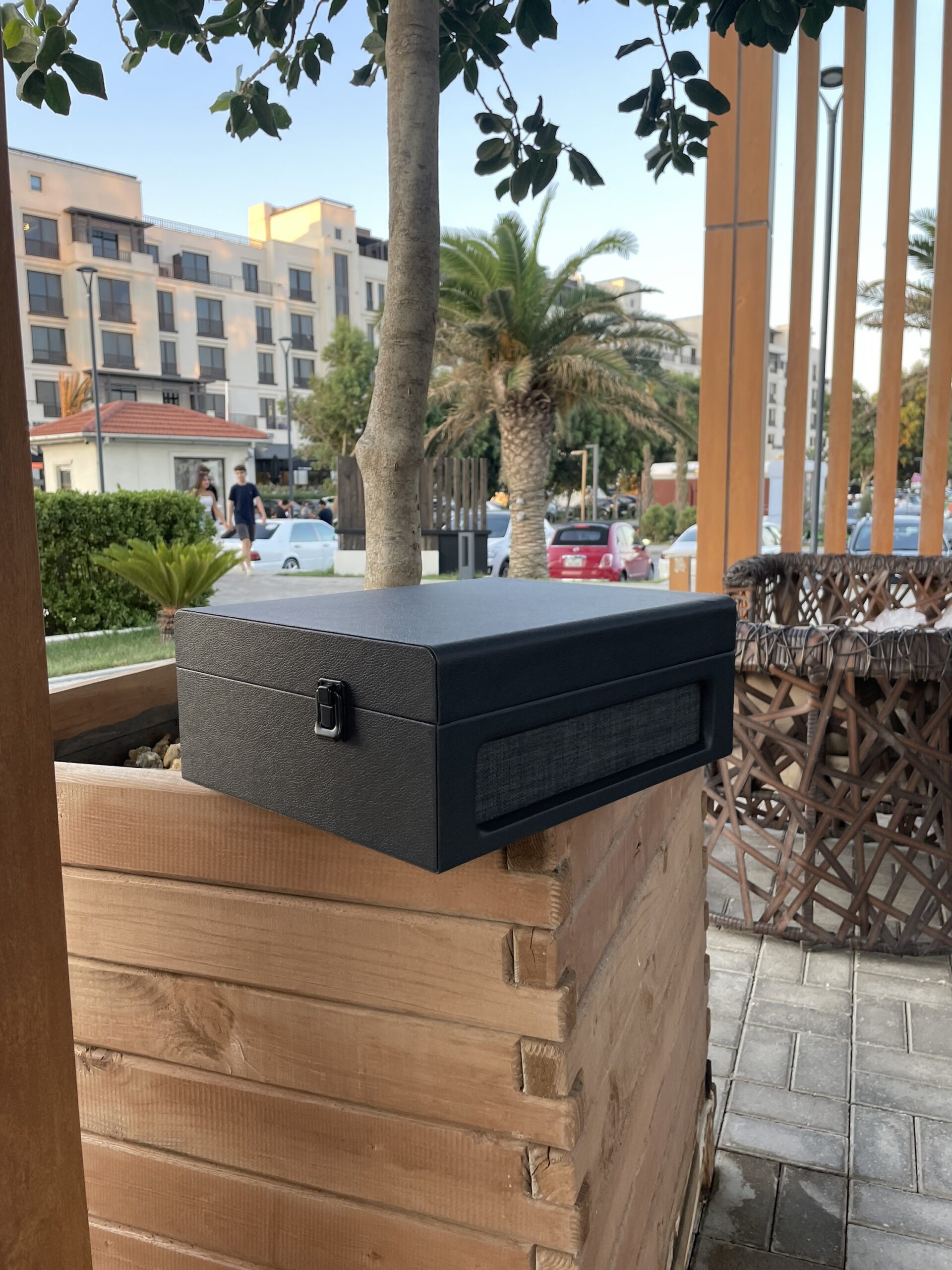 Gramofon-val oxuducu | retro pikap | Nostolji musiqi qara croslet model - Image 5