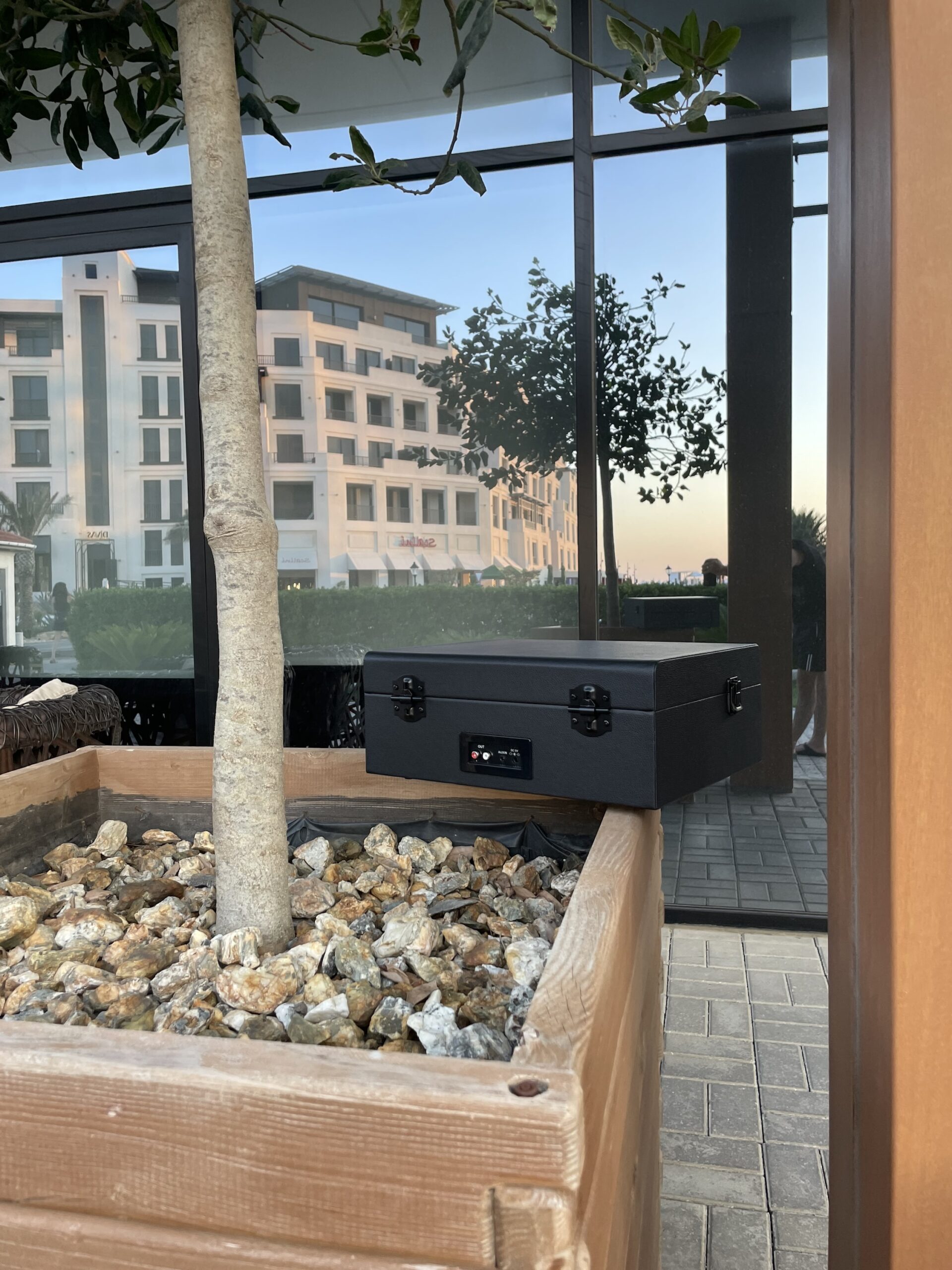 Gramofon-val oxuducu | retro pikap | Nostolji musiqi qara croslet model - Image 6